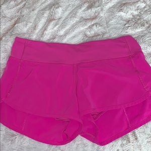 Lululemon speed up shorts